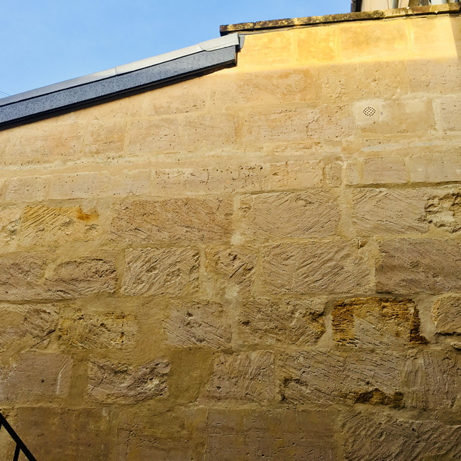 Cleaning Bath stone walls